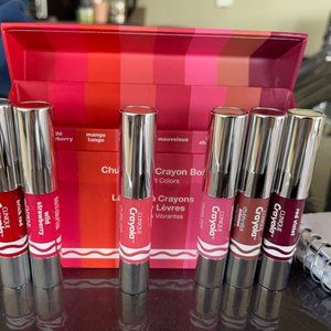 Clinique Crayola Chubby lip crayon Box 6 pieces